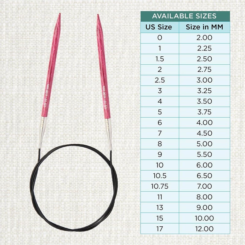 Knit Pro Dreamz Fixed Circular Needles 16" (40cm) | US Size 10 (6mm) - Image 4
